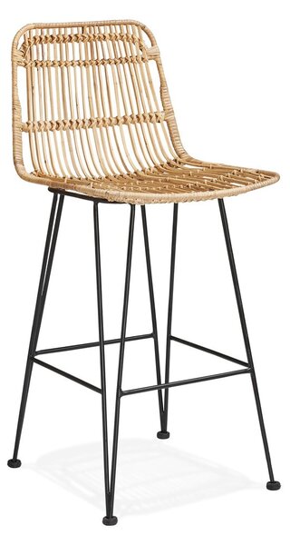 Prirodni bar stolica Kokoon Liano Mini, visina sjedala 65 cm