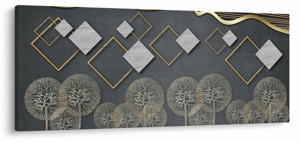 Slika apstrakcije (120x50 cm)