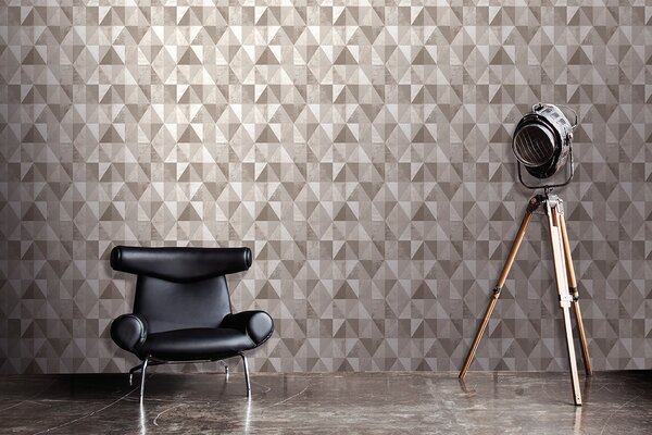 Tapeta Essentials Concrete Squares 2 boje