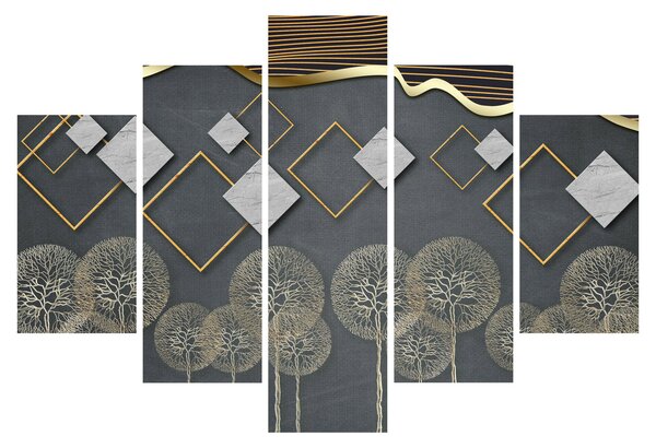 Slika apstrakcije (150x105 cm)