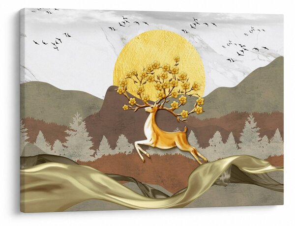Slika jelena (70x50 cm)