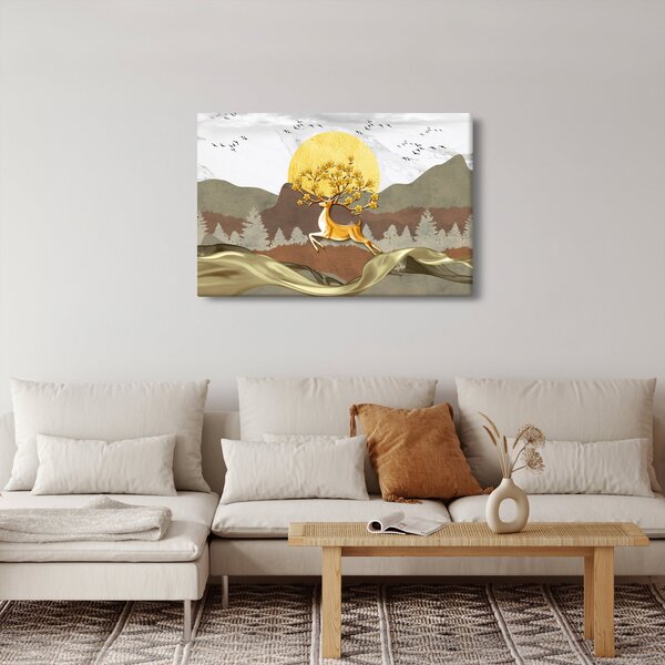 Slika jelena (90x60 cm)