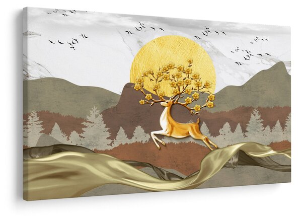 Slika jelena (90x60 cm)