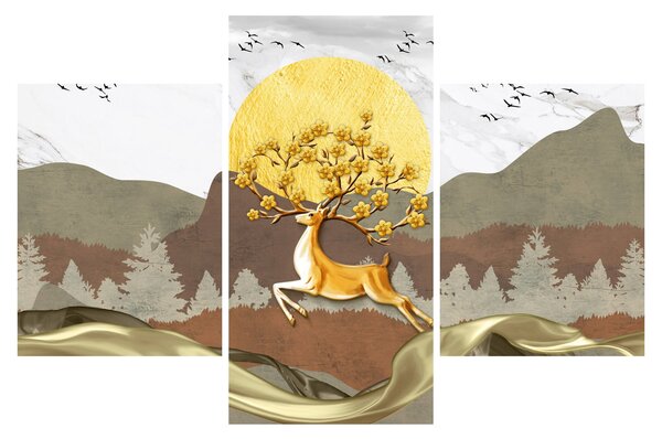 Slika jelena (90x60 cm)