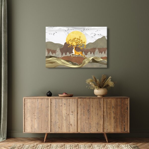 Slika jelena (90x60 cm)