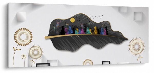 Slika apstrakcije (120x50 cm)