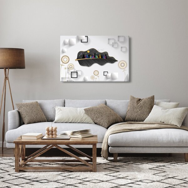 Slika apstrakcije (90x60 cm)