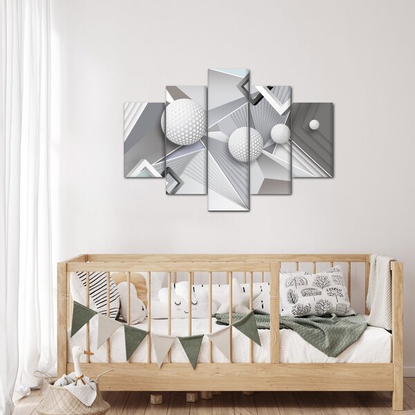 Geometrijska apstraktna slika (150x105 cm)