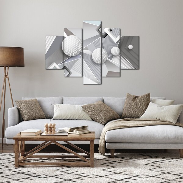 Geometrijska apstraktna slika (150x105 cm)