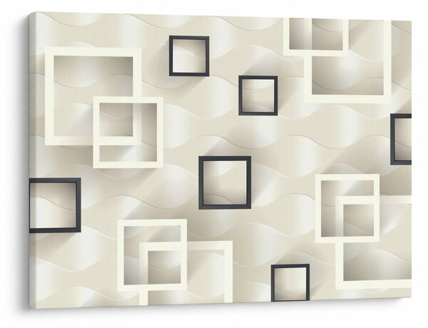 Geometrijska apstraktna slika (70x50 cm)