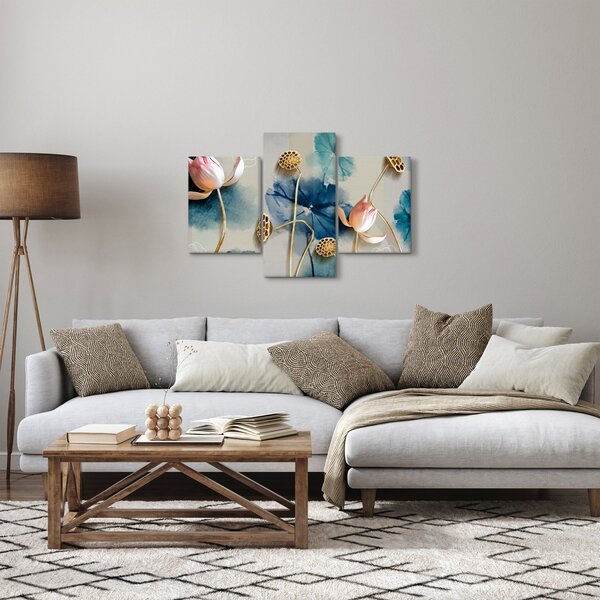 Slika s cvijećem (90x60 cm)