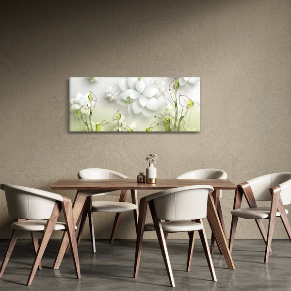 Slika s cvijećem (120x50 cm)