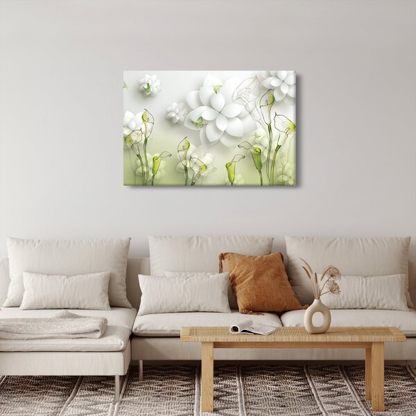 Slika s cvijećem (90x60 cm)