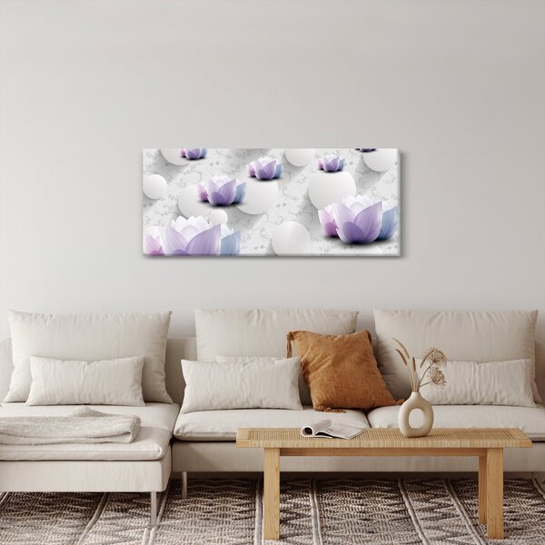Slika s cvijećem (120x50 cm)