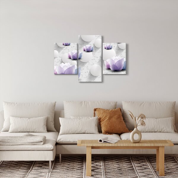 Slika s cvijećem (90x60 cm)