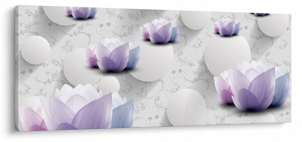 Slika s cvijećem (120x50 cm)