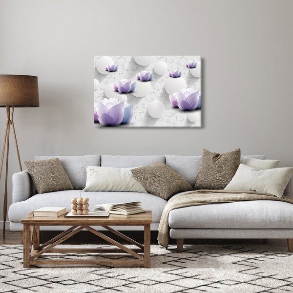 Slika s cvijećem (90x60 cm)