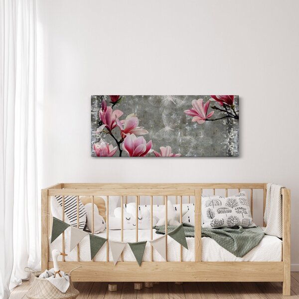 Slika s cvijećem (120x50 cm)