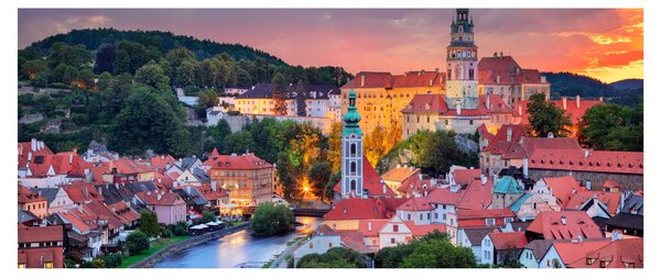 Slika - Český Krumlov (120x50 cm)