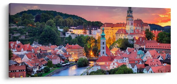 Slika - Český Krumlov (120x50 cm)