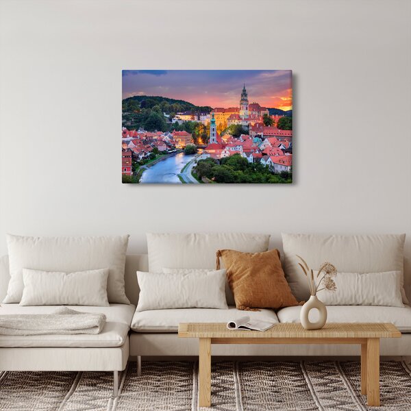 Slika - Český Krumlov (90x60 cm)