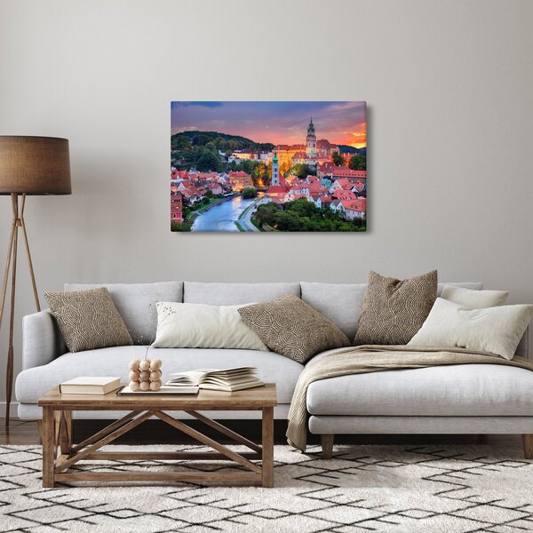 Slika - Český Krumlov (90x60 cm)