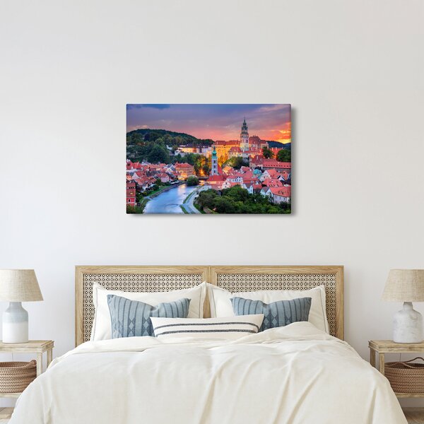 Slika - Český Krumlov (90x60 cm)