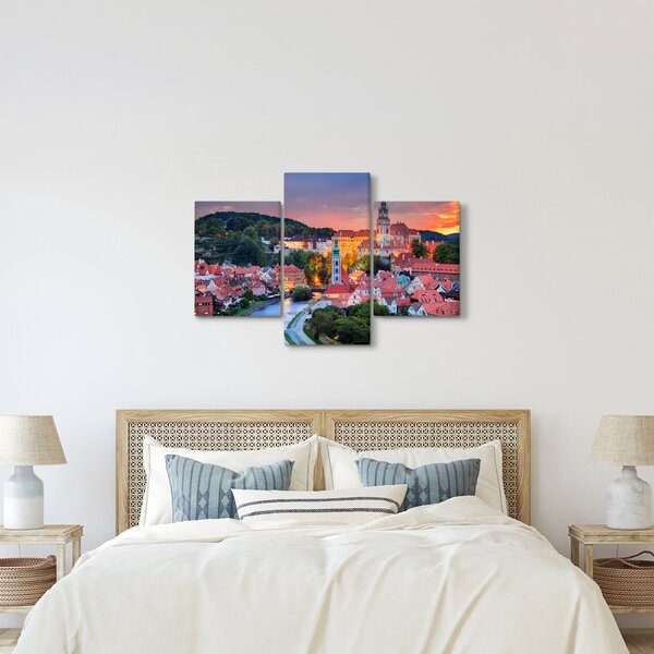 Slika - Český Krumlov (90x60 cm)