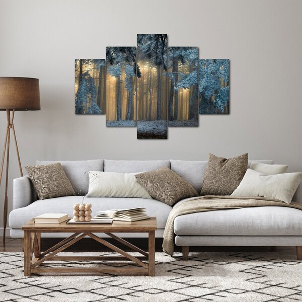Slika snježne šume (150x105 cm)