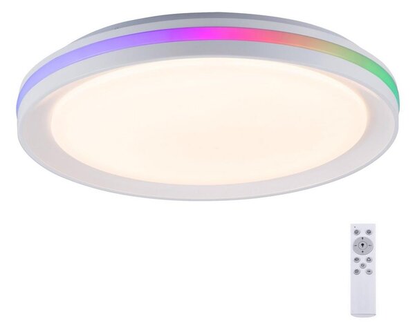 Leuchten Direkt 15544-16-LED RGB Prigušiva stropna svjetiljka RIBBON 15W/230V+DU