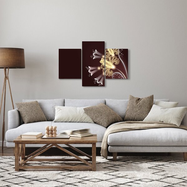 Slika - Svetle rože (90x60 cm)
