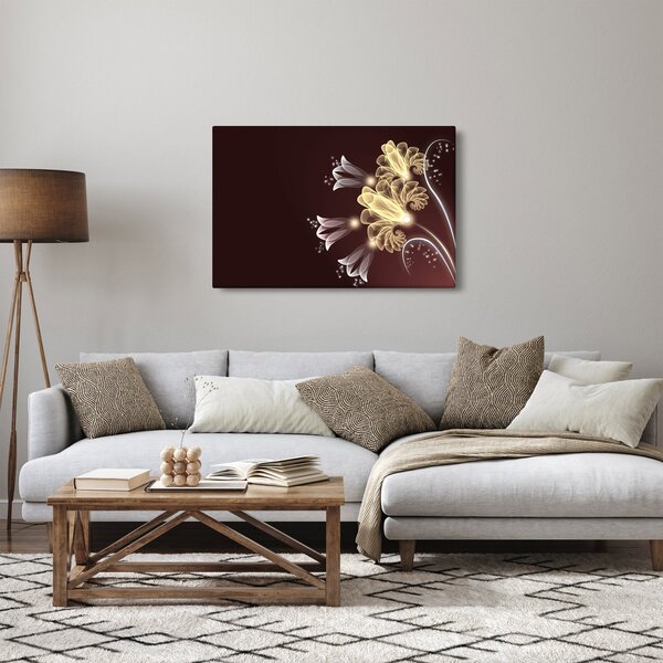 Slika - Svetle rože (90x60 cm)