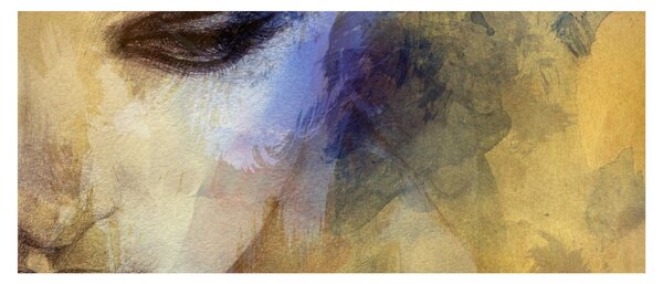 Slika - Portret ženske, risba (120x50 cm)