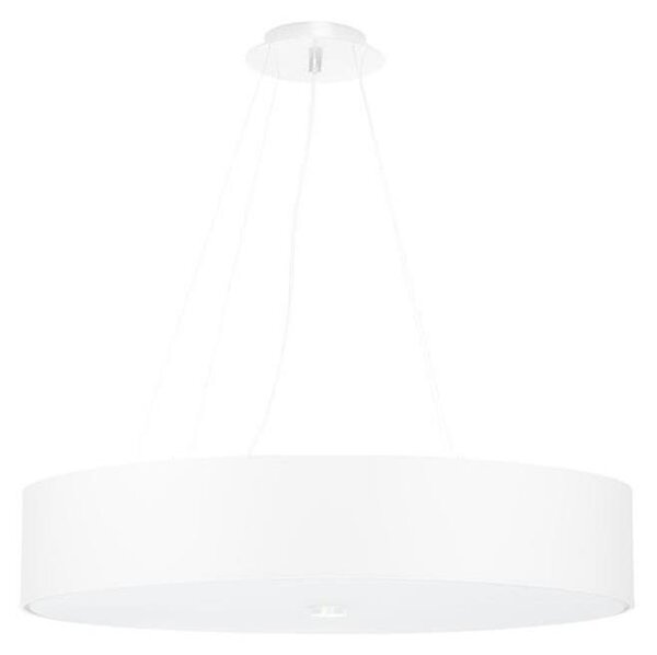 Sollux SL.0799 - Luster na sajli SKALA 5xE27/60W/230V pr. 60 cm bijela