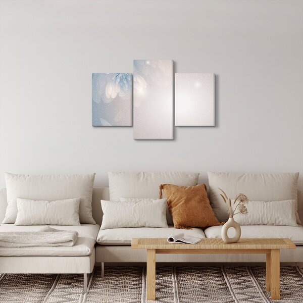 Slika - Snežne rože (90x60 cm)