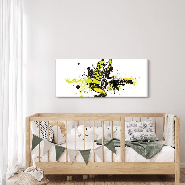 Slika - Ulični ples (120x50 cm)