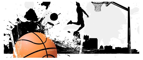 Slika - Košarkar (120x50 cm)