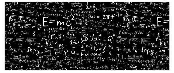 Slika - Matematika (120x50 cm)