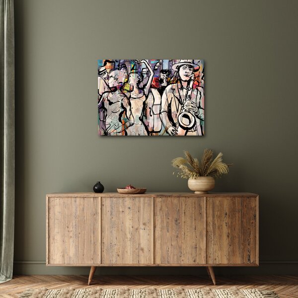 Slika - Večer jazza (70x50 cm)