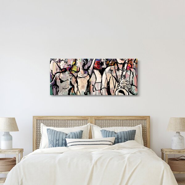 Slika - Večer jazza (120x50 cm)