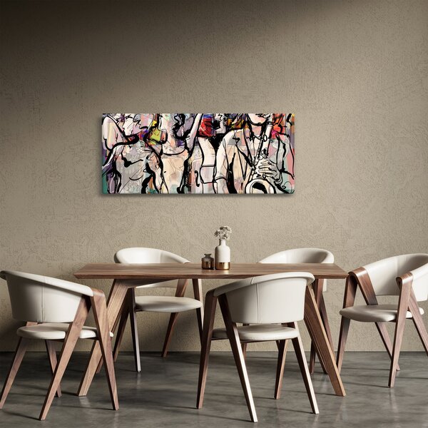 Slika - Večer jazza (120x50 cm)