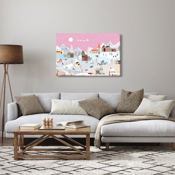 Slika - Čarobna zima (90x60 cm)