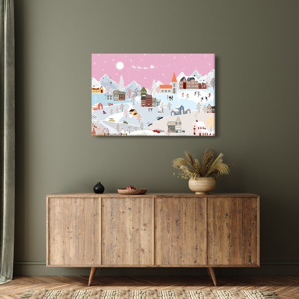 Slika - Čarobna zima (90x60 cm)
