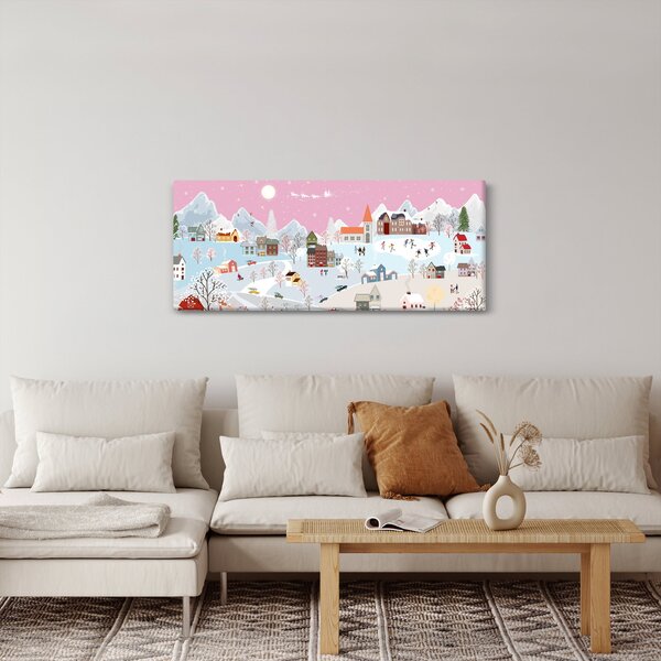 Slika - Čarobna zima (120x50 cm)