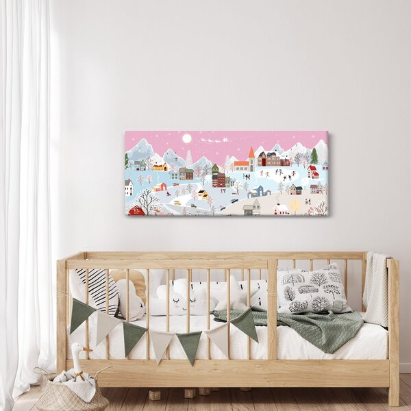 Slika - Čarobna zima (120x50 cm)