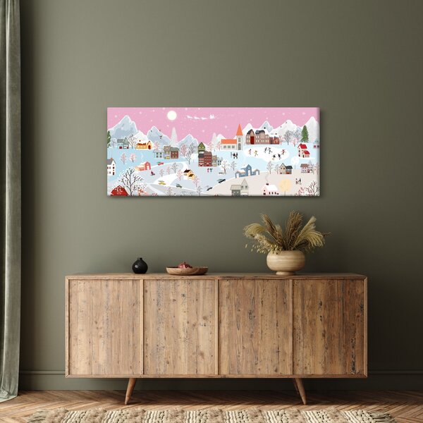Slika - Čarobna zima (120x50 cm)