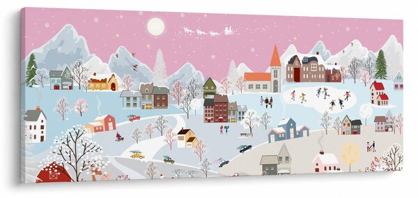 Slika - Čarobna zima (120x50 cm)