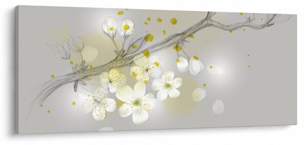 Podoba cvetoče vejice (120x50 cm)