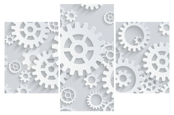 Slika - Gears (90x60 cm)
