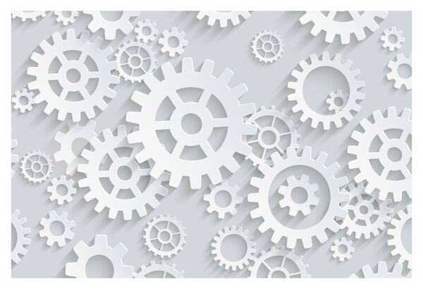 Slika - Gears (90x60 cm)